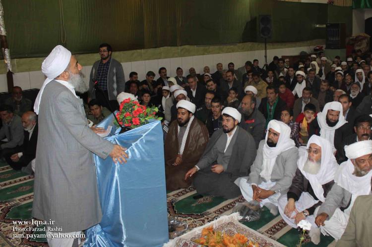 مولوی صارمی در جشن بزرگ وحدت در تربت جام
