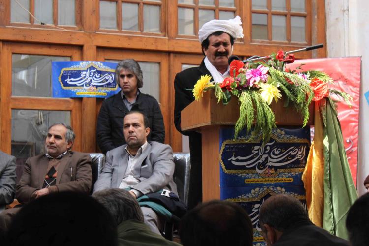 استاد غلامحسین غفاری در مراسم هفته وحدت
