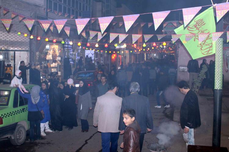 استقبال مردم تربت جام از هفته وحدت