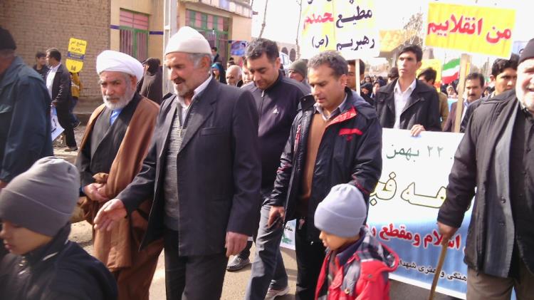 شهرستان خوشاب-سلطان آباد-راهپیمایی 22 یهمن سلطان آباد