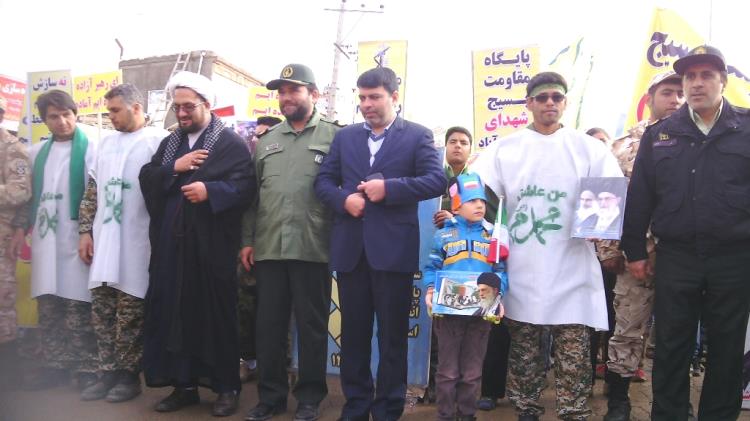 شهرستان خوشاب-سلطان آباد-راهپیمایی 22 یهمن سلطان آباد
