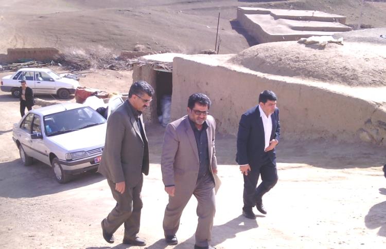 فرماندار شهرستان خوشاب-سلطان آباد-روستای روکی
