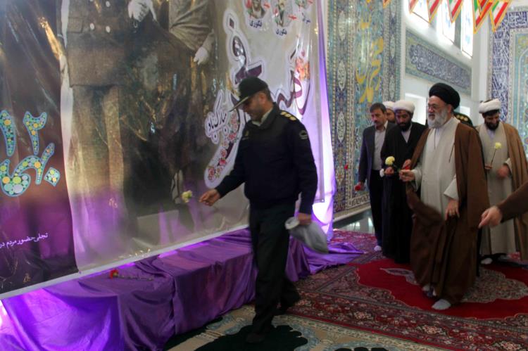 مراسم 12 بهمن در تربت جام