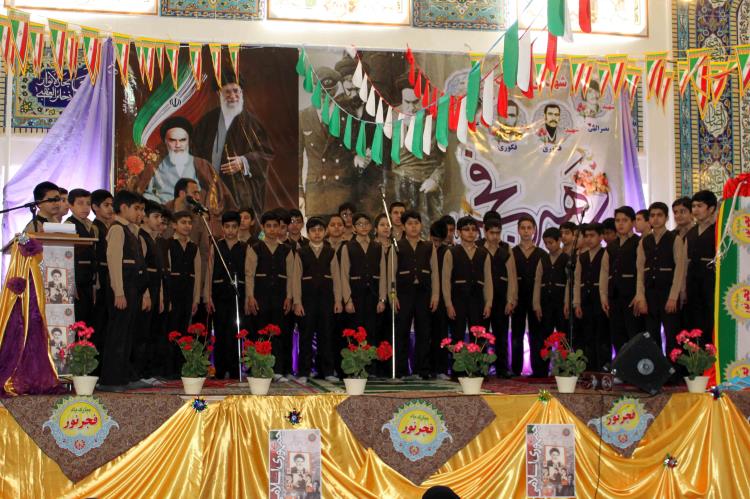 مراسم 12 بهمن در تربت جام