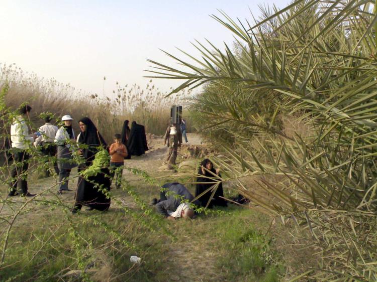بازدید دانشجویان تربت جام از مناطق جنگی