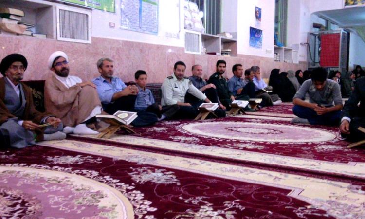 شهرستان خوشاب -محفل انس با قرآن -میلاد کریم اهل بیت امام حسن مجتبی ع -تیر ماه 1394