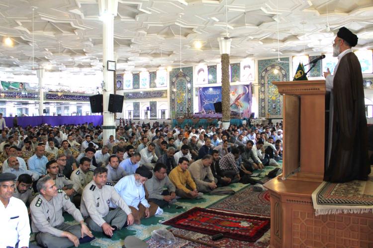 حجت الاسلام موسوی فر امام جمعه شهرستان تربت جام