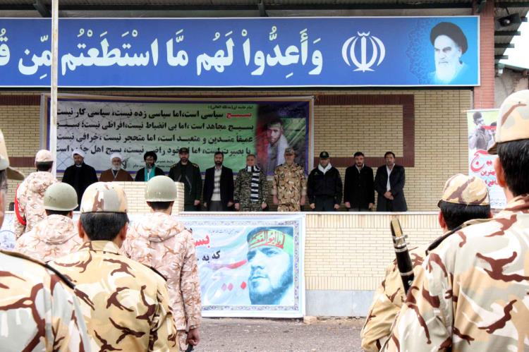 صبحگاه مشترک سپاه تربت جام به مناسبت هفته بسیج