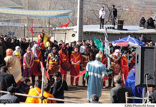 شبیه خوانی یازدهم محرم روستای تولون  1392
