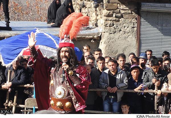 شبیه خوانی پنجمین روز شهادت امام حسین (ع) / روستای تولون شهرستان گرمی اردبیل